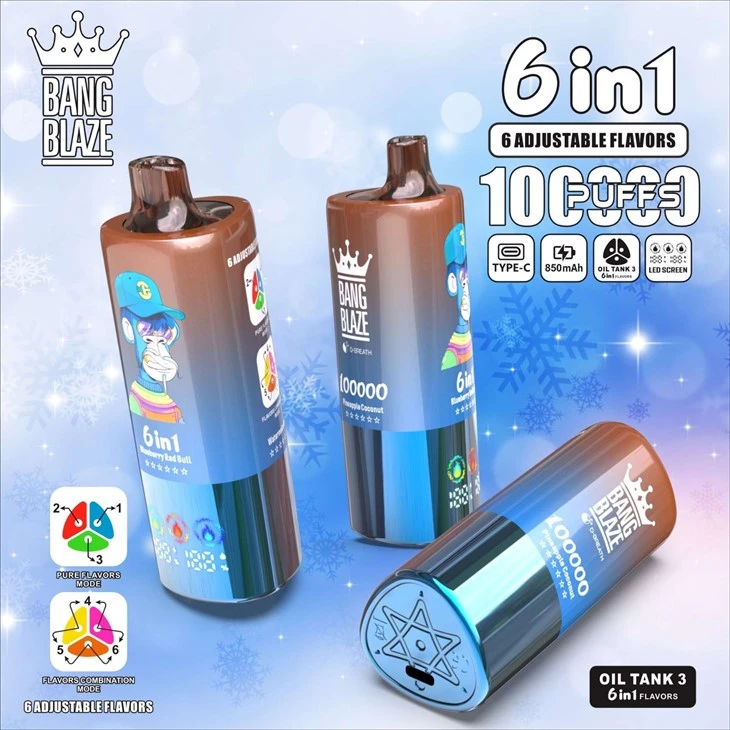 Bang Blaze 6in1 100K Puffs price