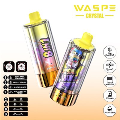 WASPE 8 în 1 Cristal 180K